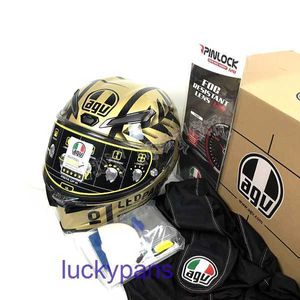 DDT Italy AGV Pista GP R JOAN Driver Luxury Gold Helmet Limited Edition Egg Carbon Fiber 3SFT N2O0