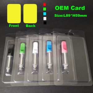 Clamshell Packaging for Pen Battery Empty Clear Blister case Battery Storage Boxes custom box sample order