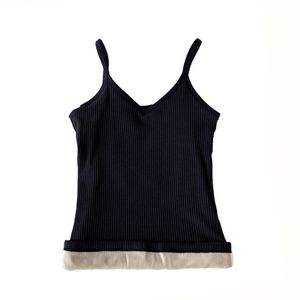 Kvinnor Winter Warm Croptop Thin Velvet Corset Top Solid Sleeveless Tank Tops ärmlös Sexig Slim Fleece