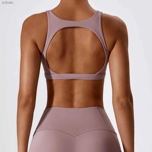 Yoga outfit Yoga Outfit Sports BH For Women Gym Top New Pilates Clothes Yoga Training Wear Ladies Lycra Sport Bra Bralette Mujer Green Black Purple YQ240115