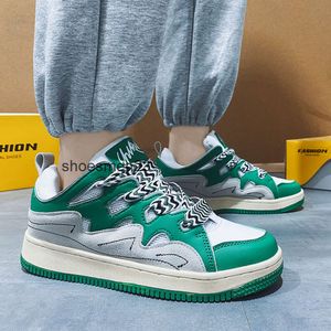 Sneaker per pane alto Coppia Scarpe Laviin Scarpe morali Formazione di alta qualità Uomo Gump spesso Designer con suola Colore Aumento Contrasto Forrest Skateboarding 904Ol