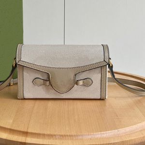 Mode axelväska mini kvinnors väska klassisk retro tryck design crossbody väska