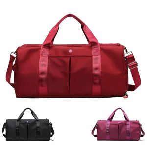 Designer di lusso di alta qualità Lululemens Borse da donna Borse da uomo Viaggio per vacanza Lu Crossbody Tote Spalla Borse in tela borse da bagno con maniglia di moda Lady Top Hand Weekend Borse