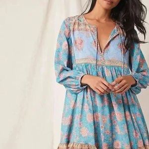 Casual Dresses Women's Spring Autumn Boho Dress Long Sleeve Round Neck Pattern Print Tinde Party