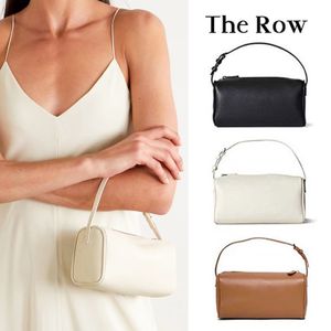 Lady The Row 90er Jahre Lolita Achselhöhle Herren Luxus Designer Taschen Damen Clutch Mode Weiße Cross Body Umhängetaschen Pochette Echtes Leder Vanity Geldbörsen die Einkaufshandtasche