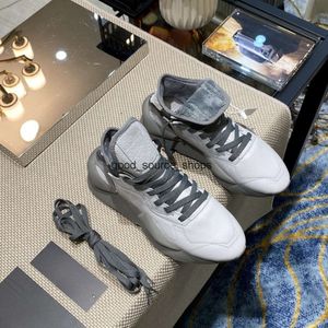 y3 kaiwa mens mens designer sneakers أصلية من الجلود المدربون العجل الفاخرة للجنسين منخفضة أعلى y-3 أحذية النساء غير الرسمي أحذية