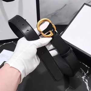 Designer men's belt women's letter brass buckle belt high quality leather width 2 0 cm 3 4 cm 3 8 cm with box176S