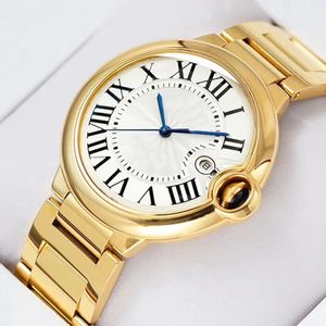 Men and Women designer watches blue balloon stainless steel mechanical automatic watch Size 42mm36mm33mm fashion couple movement watches Luxury Gift
