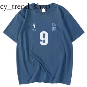 Designer Leisure S-xxxl Men's T Shirts Spring Summer T Shirt Kageyama Tobio Cartoon Haikyuu Printing Clothes Overized 2021 T-Shirt Man Y0809 Puff Stone CP 555 68