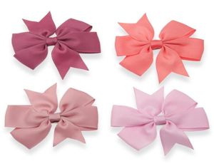 40 färger hår bågar hår stift för barn flickor barn Tillbehör Babyhår Girl Hair Lovely Bows With Clips Flower Clip 326 K22585315