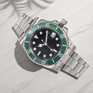 Se till man högkvalitativ GMTT Automatisk mekanisk 40mm rostfritt stål Blue Black Ceramic Sapphire Ceramic Coked Bezel armbandsur Montre de Luxe Dhgates