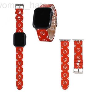 Luksusowe l Designer Smart Straps for Apple Watband 49 41 45 42 38 44 40 mm Watch zegarki Gift Iwat8 7 6 5 4 3 2 1 Band Fashion Seth Men Bransoletka 3iHQ 0SL2