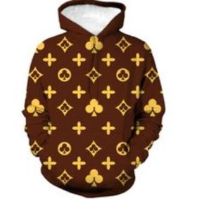 Дизайнерские мужские толстовины бренд роскошные буквы хип -хоп уличная одежда мужчина пуловер