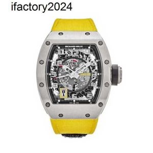 Jf RichdsMers Watch Factory Superclone Richarmill Швейцарские наручные часы Титановый отключаемый ротор RM030 WN-1T3V