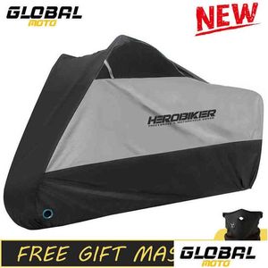 Motorcycle Cover New Motorcycle Er Bike All Season Waterproof Dustproof Uv Protective Outdoor Scooter Motorbike Snowmobile Rain M-Xxxx Dh6R1
