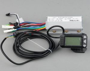 Electric bike accessories 250W 350w 24V 36V 48V DC Mode e scooter Brushless Motor Controller with LCD for ebike7861081