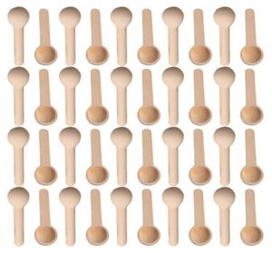501002005001000Pcs Mini Nature Wooden Home Kitchen Cooking Spoons Tool Scooper Salt Seasoning Honey Coffee Spoons15263852