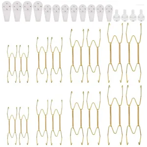 Aufbewahrungstaschen, Telleraufhänger für die Wand, 6, 8, 10, 12 Zoll, dekorative unsichtbare Halter