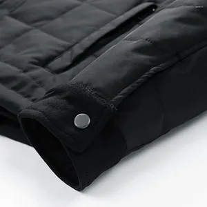 マンジャケットコートのメンズジャケットボタンを保持する暖かいラペルネック長袖少しストレッチソリッドカラースタイリッシュな快適