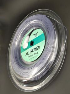 Luxilon高品質の販売ポリエステルAlu Power Tennis String 125mm灰色の灰色のファクトリーテニスラケットストリング8927806