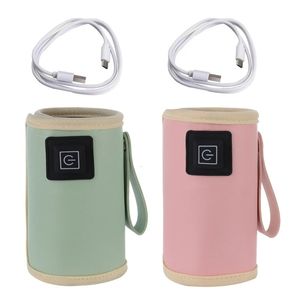 USB Milk Warmer Bag Portable Bottle Heater Insulation Salvagn Håll ditt barn vart var som helst 240111