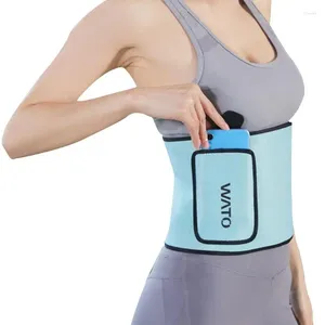 Supporto per la vita Trimmer Avvolgimento Cintura per allenamento del sudore Tasca per telefono Allenatore per donne Traspiranti Slim Running e uomini