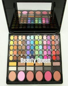 Profissional 78color Eyeshadow Eye Shadow Palette Palette Poweup Makeup Kit de moda cosmética P781 NEW3338941