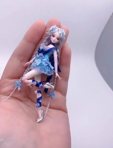 20cmbjd 18 boneca 10cm 12k alta precisão impressão 3d manequim meninas brinquedo diy kawaii menina pintura modelo 240111