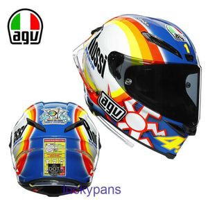 Carbon Italian AGV PISTA GPRR Motorcycle Track Helmet Fiber Full Four Seasons Running Racing 1 T1AK