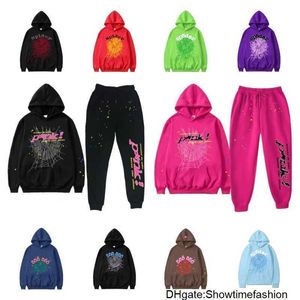 Hoodie Pink Young Thug S5der Tracksuit 555555 Men Women Web Jacket Sweatshirt Sder 555 Hoodies W9CC