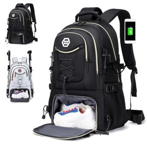 Hiking backpack outdoor camping travel backpack men's and women's 40L waterproof mountaineering bag can hold a 17 inch laptop 240112