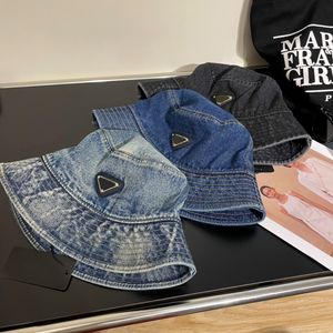 Denim inverterad triangel baseball cap stjärna tvättat denim tyg mjukt och bekväm mångsidig och avslappnad stil hatt