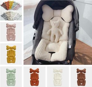 Baby wkładka w liniowcu Fotelik samochodowy Poduszka bawełniana podkładka siedziska niemowlęce macierz macierz materacy dzieci wózek wózek