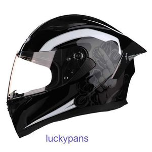 AGV masculino certificado novo padrão nacional de capacete AGV3C e capacetes completos para motocicleta feminino cinza inverno equitação carro elétrico azul VQIY