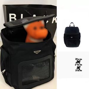 Bomei Small Body Dog and Cat Carrying Back Backpack折りたたみ可能なペットハンドバッグ防水材料トレンディブランドペット発信バッグ猫バックパックCSD2401121