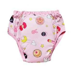 À prova d'água adulto bebê traning calças ddlg fraldas reutilizáveis aloth fralda potty underweaer calcinha para menino menina 240111