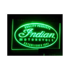 LED Neon Sign B122 MOTORCYCLE SERVICE ÖL BAR PUB LJUSLESEL LIGHT LIGHTING Holiday Dhdgh