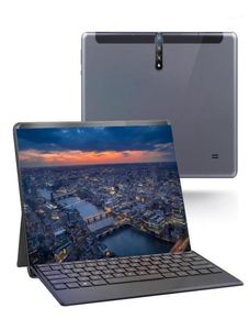 タブレットPC 10インチHDディスプレイAndroid 3G電話タブレットDetachableKeyboard14148240付きデュアルSIMカード