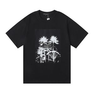 夏の紫色のシャツパープルブランドシャツデザイナーTシャツメンズ女性グラフィックティーアウトドアカジュアルTシャツツアーTシャツThirs TopsサイズS  -  XL 4196