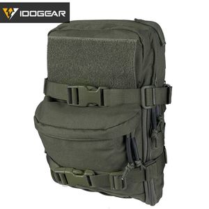 Idogear Taktik Hidrasyon Paketi Saldırı Molle Pouch Mini Airsoft Açık Spor Su Çantaları 3530 240111