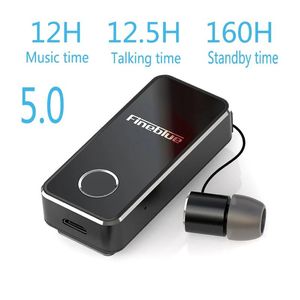 Słuchawki Fineblue F2 Pro stereo bezprzewodowe budynki Bluetooth Połączenia Przypominaj wibrację zużycie klipu sterownik Auricularles słuchawki na 10 godzin rozmowy