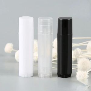 Sets 100 Pcs 5ml Empty Lip Gloss Tubes Empty Cosmetic Containers Lipstick Jars Balm Tube Cap Container Travel Makeup Tools