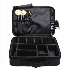 Makeup Brush Bag Case Make Up Organizer Toatetry Bag Storage Cosmetic Bag stora nagelkonstverktygslådor med Portable Bolso4702596