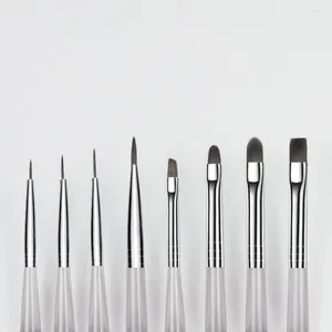 Nail Brushes 1PC Liner Painting Brush Enhancement Pen Ultra-fine Wire Drawing Pens Pull Potherapy Line Tools
