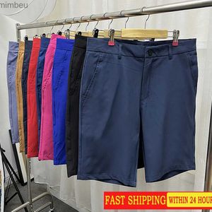 Men's Shorts Summer new men's beach shorts Bermuda waterproof quick-drying swimsuit leisure diving elastic surfing suit moving board pantsL240111