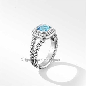 Eden Gioielli di lusso Anello con smeraldo da sposa Uomo Designer Uomo Popolare Fascia con diamanti Eternity in argento 925 Anelli in platino placcato OA1Y