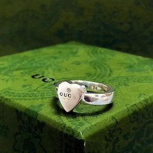 Pierścień dla kobiety projektantka pierścionka serce pierścień złota pierścień miłosny pierścień luksusowe pierścienie 925 Srebrny pierścień prezent t pierścień damski pierścionek