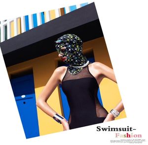 SBART Lycra Swimming Caps for Women Floral Swim Cap Protect Facekini Summer Balaclava Anti-UV Swimming Sunsn Mask7821556