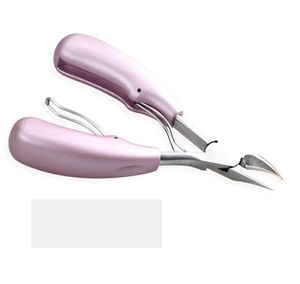 Stainless Steel Nail Clipper Cutter Toe Finger Cuticle Plier Manicure Tool set with box for Thick Ingrown Toenails Fingernail 7158833