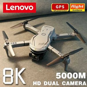 Drones Lenovo V88 Professional Drone Master Lens 8K Fotografia Aérea Aeronave Conexão WiFi GPS Posicionamento Voo 5000 Metros